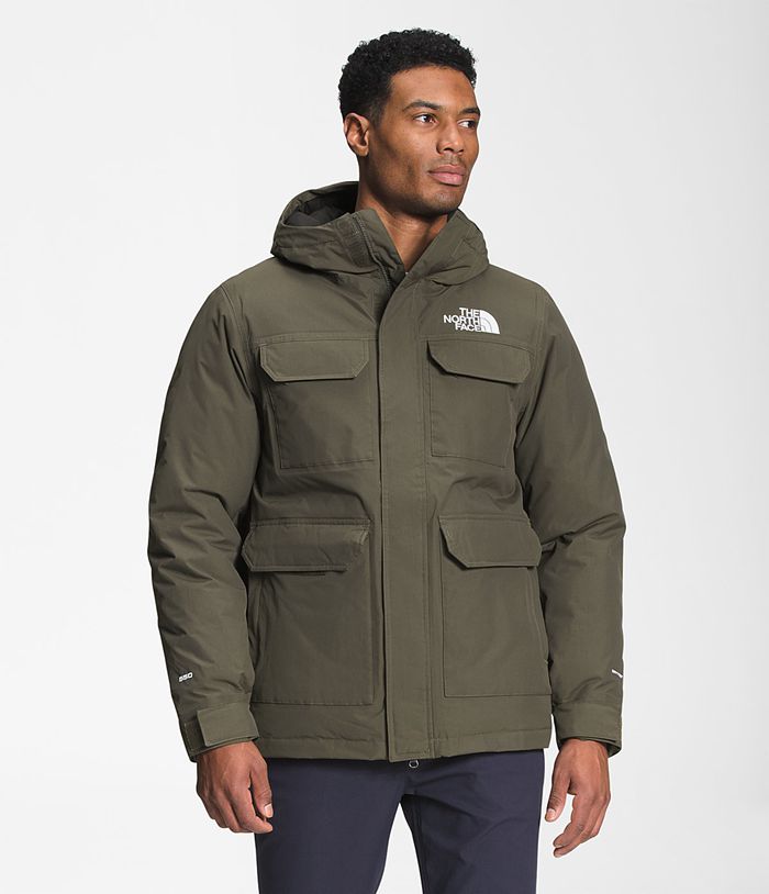 Plumifero The North Face Hombre Verde Oscuro Cypress Parka 45198LFBT